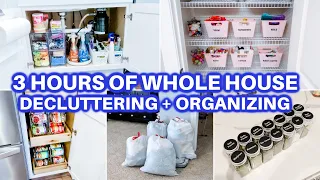 EXTREME WHOLE HOUSE ORGANIZATION +CLEAN WITH ME | KITCHEN + PANTRY ORGANIZATION  | CLOSET DECLUTTER