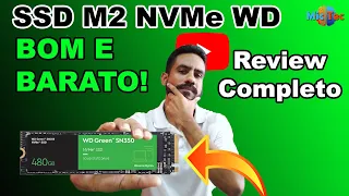 SSD M2 NVMe WD GREEN SN350 Bom e Barato - Review Completo.