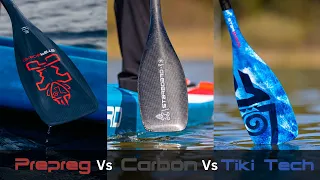 The best Starboard SUP Paddle you can get! Prepreg, Carbon or Tiki Tech?!