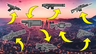 GTA 5 - All Rare & Secret Weapon Locations (Railgun,Widowmaker,EMP Launcher & More)