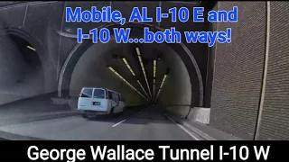 Mobile, Alabama Driving I-10 East and I-10 West. (Exit 20 to Mobile Bay both ways) ASMR