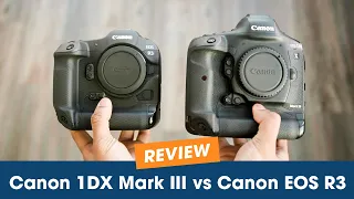 Canon R3 vs Canon 1DX Mark III | Battle of the Full Frame Flagship Camera