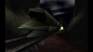 GoldenEye 007 (XSX) - Train level, 00Agent - finally unlocked the Silver PP7 cheat!