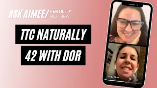 Fertility Hot Seat: 42 & TTC Naturally After Unsuccessful IVFs & DOR