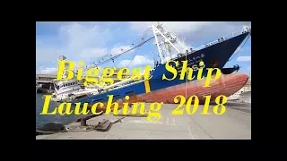 7 Awesome Ship Side Launch Videos Compilation 2018 Watch It Until End