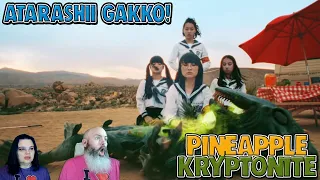 ATARASHII GAKKO! Pineapple Kryptonite Reaction | Captain FaceBeard and Heather React