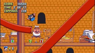 Sonic mania Pizza tower edition _ Medieval update WIP