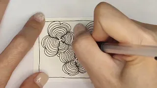 2024031901（纏繞練習zentangle)