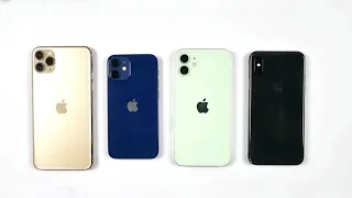 iPhone X Vs iPhone 11 Pro Max Vs iPhone 12 Mini Vs iPhone 12 | SPEED TEST 2023