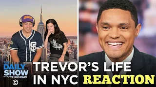 Trevor's Life in New York City REACTION- Between the Scenes | The Daily Show