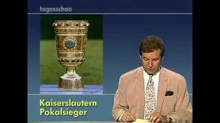 FCK wird erstmals Pokalsieger (Tagesschau | 19.05.1990)