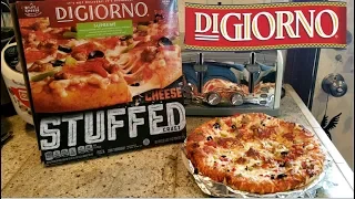 DiGiorno Supreme Cheese Stuffed Crust Pizza Review | Food Review