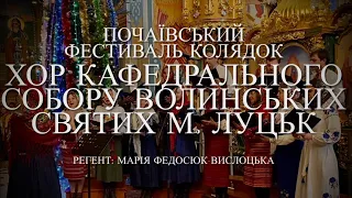 Колядує УПЦ | Хор каф. собору Волинських Святих м. Луцьк  | Почаївський фестиваль колядок