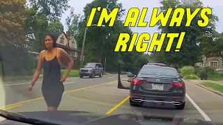 BEST OF ROAD RAGE  |  WOMAN THINKS EVERYONE SHOULD LET HER IN  |  AUGUST 2023