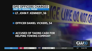 2 Detroit Cops Accused Of Taking Bribes From Towing Company