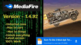 Earn to die 2 hack mod apk latest version media fire download