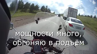 В Крым с Урала на мотоцикле.