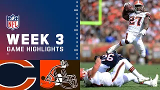 Bears vs. Browns Week 3 Highlights | NFL 2021