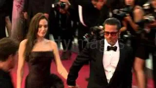Angelina Jolie Brad Pitt Cannes 2011 The Tree Of Life