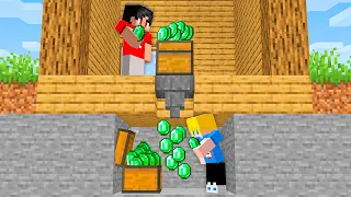 100 JEITOS de ROUBAR meu AMIGO no Minecraft!