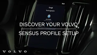 Driver Profile Setup | Volvo Cars