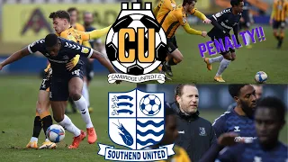 BLUES HOLD LEAGUE LEADERS AWAY!! - {MatchDay Vlog Cambridge Vs Southend}