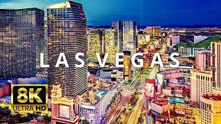 Las Vegas, Nevada, USA 🇺🇸 in 8K ULTRA HD 60FPS  by Drone