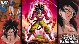INT LR Super Saiyan 4 Goku Full Power Transformation Finish Skill Extended OST | DBZ Dokkan Battle