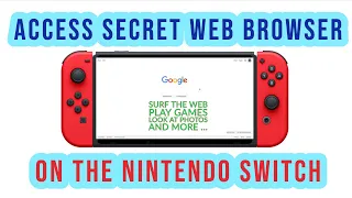 How to Access The Hidden Web Browser Of The Nintendo Switch