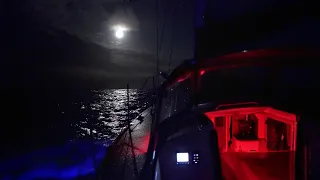 How we Sail at Night — DAY4 / North Atlantic Crossing | Sailing Uma [Step 192.04]