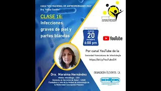 Curso ATB - C16 - Infecciones graves de piel y partes blandas.   Dra. Moraima Hernández