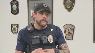 Double lung transplant Kansas officer works first shift