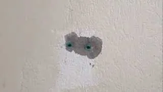 Patching Holes In Walls - How to fix or patch holes in rendered walls.