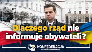 Konfederacja pyta o bezpieczeństwo Polaków na Radzie Bezpieczeństwa Narodowego