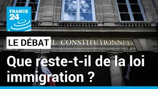 Que reste-t-il de la loi immigration après son examen par le Conseil constitutionnel ?