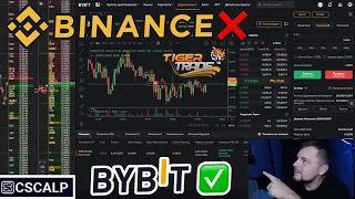 Как подключить ByBit к Cscalp и TigerTrade? Трейдинг на фьючерсах ByBit! Скальпинг по стакану