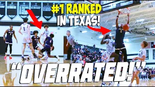 "OVERRATED!" #1 RANKED Hooper in Texas SILENCES Crowd!