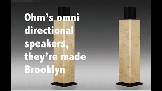 Meet John, he makes Ohm’s omni-directional speakers in Brooklyn