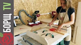 Easy Cross Cut Sled for table saw DIY