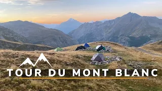 Tour du Mont Blanc en bivouac et camping #TMB #randonnée