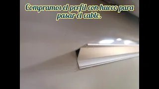 poner una tira de led en la caravana.