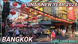 Chinese New Year 2024 Chinatown Bangkok Lunar New Year of the Dragon 🇹🇭 Thailand
