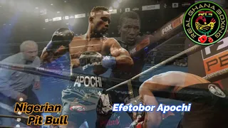 Nigerian Boxer Efetobor Apochi Dangerous Fighter
