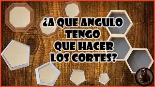 ¿Cómo calcular los ángulos de corte para hacer polígonos regulares?