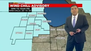 Chicago Weather Alert: Wind Chill Advisory