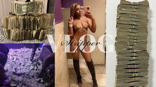 Weekly Stripper Vlog: $3,000 WEEKEND, Mardi Gras, Sukihana & Saucy Santana came to my club, & EBOOKヅ