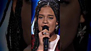 Sara James - 'Lovely' (Golden Buzzer) | America's Got Talent #shorts #lovely #billieeilish