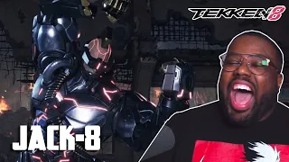 THEY GAVE HIM A RAIL GUN!?! | Tekken 8 Jack-8 Reveal | Reaction