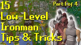 15 Oldschool Runescape Ironman Tips & Tricks | #1