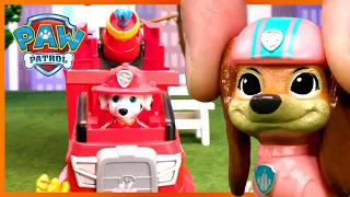 Best PAW Patrol: The Movie Toy Rescue Missions! | PAW Patrol Compilation | Toy Pretend Play for Kids